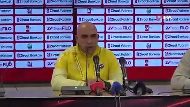 Zeki Murat Göle: Maçın başından sonuna kadar oyuncularımız üst düzey performans gösterdi | Ajansspor | IHA