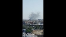 Un español atrapado en Kuwait graba los bombardeos a la embajada de EEUU