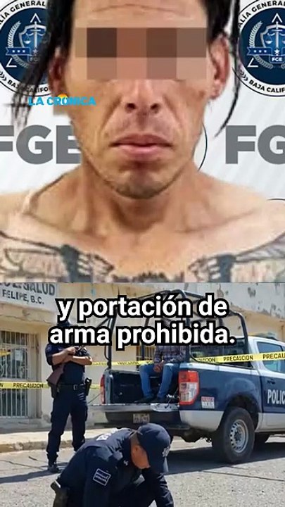 Intentó agredir a policías con cuchillo; queda en prisión preventiva