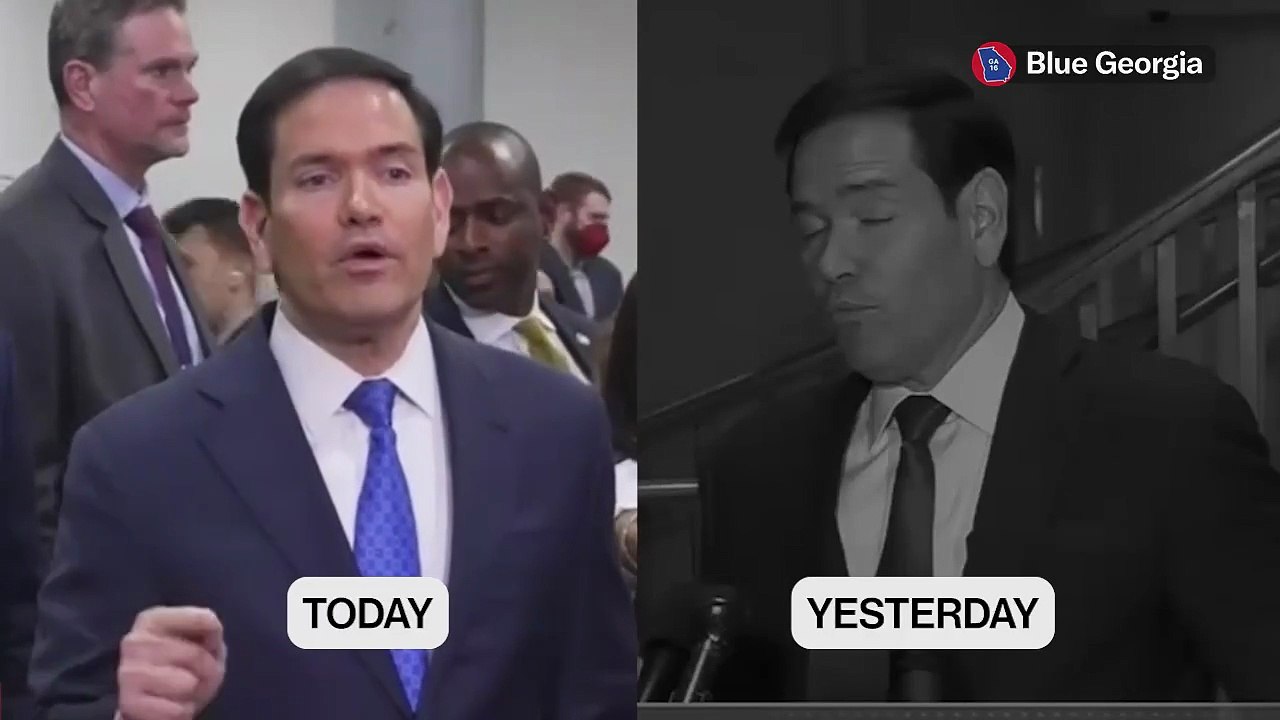 Marco Rubio : Contradiction sur l'intervention et Israël ? "Non" aujourd'hui, "oui" hier.
