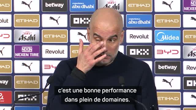 Man. City - Guardiola : "On perd sans doute trop de points"