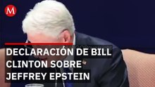 El expresidente Clinton intenta explicar su relación con Jeffrey Epstein y Ghislaine Maxwell
