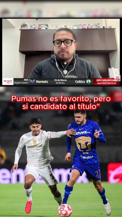 Pumas no es favorito pero si candidato al título