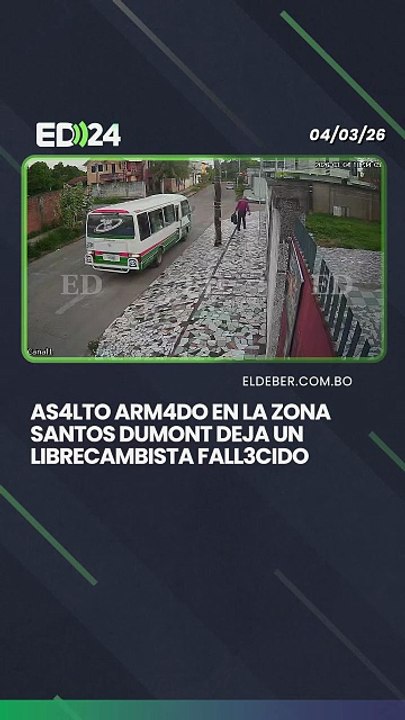 Asalto armado en la zona Santos Dumont deja un librecambista fallecido
