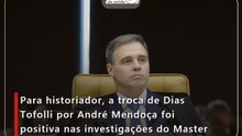Para historiador, a troca de Dias Tofolli por André Mendoça foi positiva nas investigações do Master