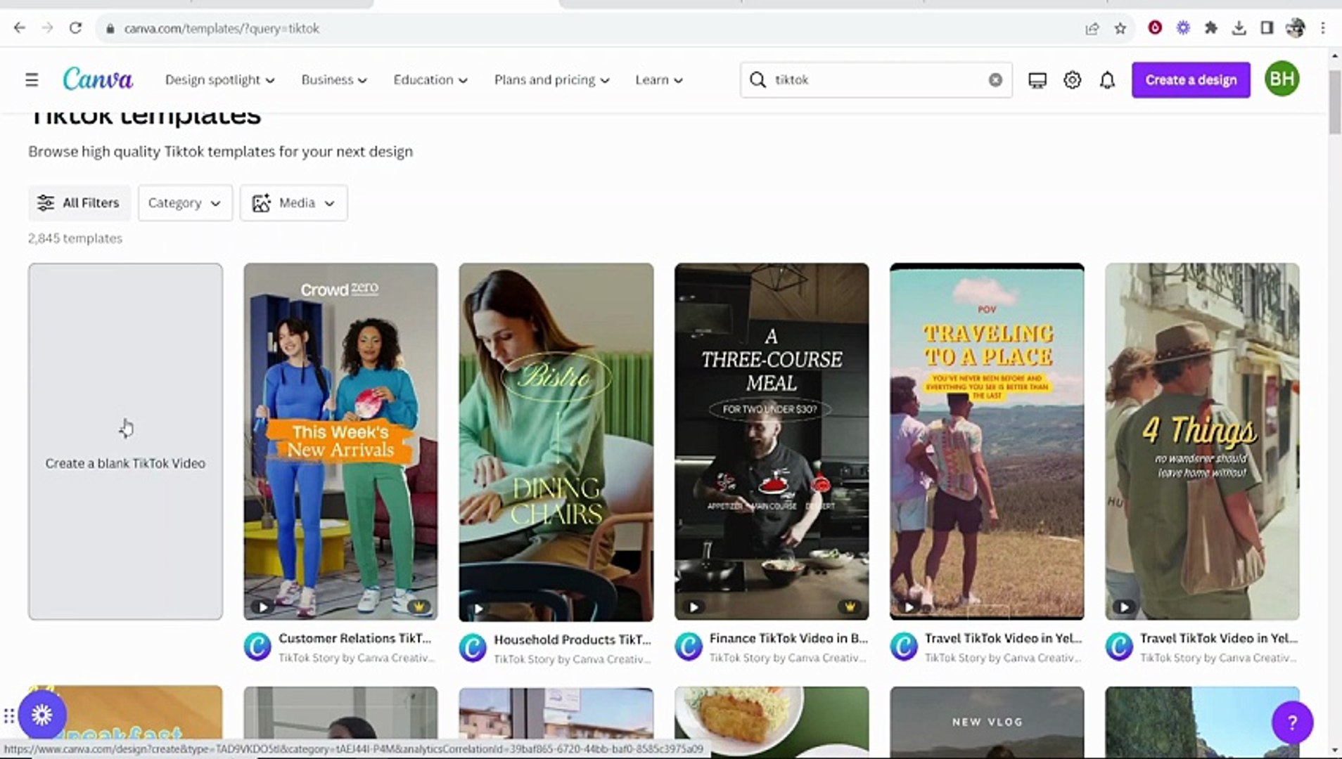 How To Create a TikTok in Canva (Step By Step)