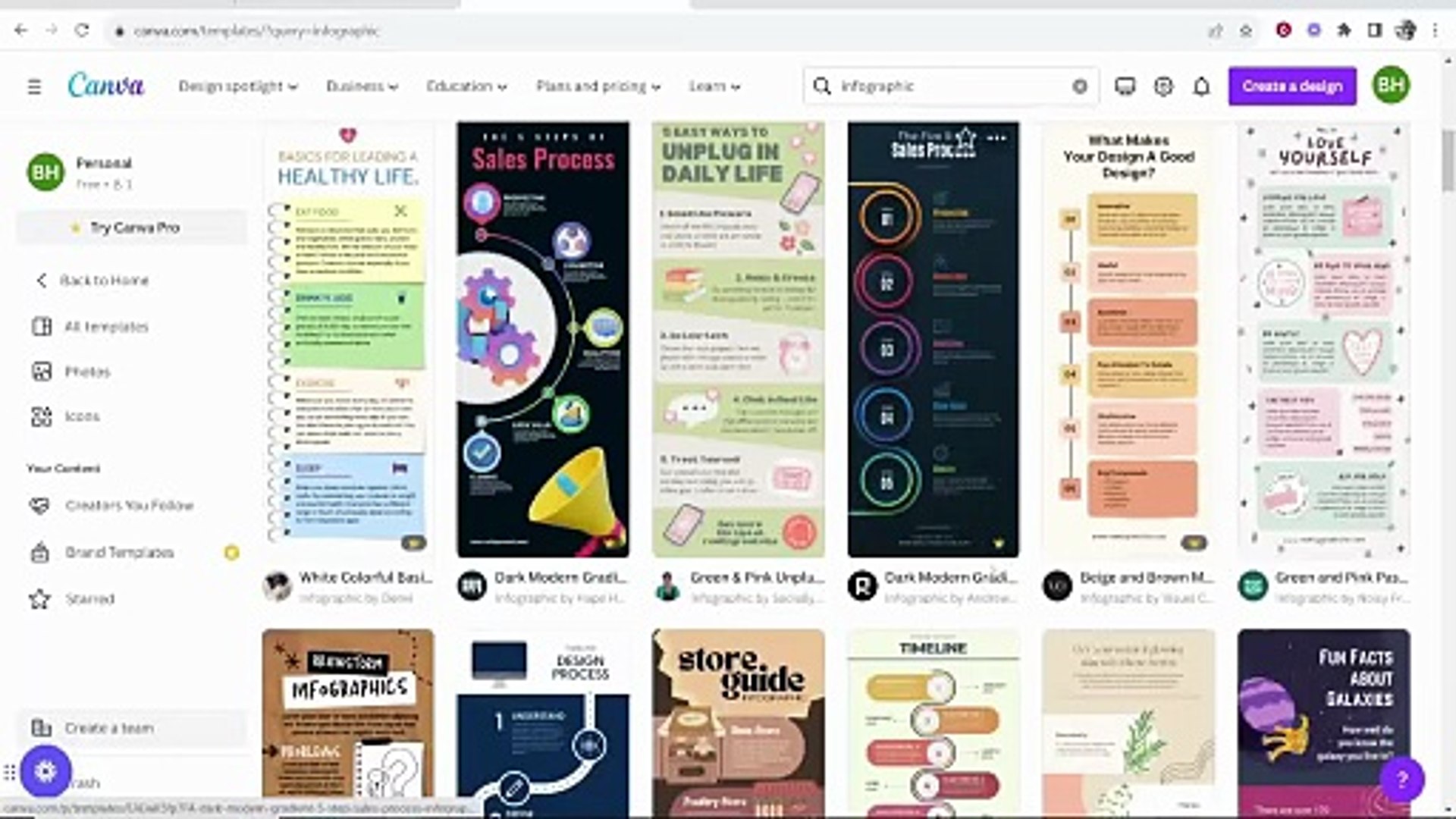 How To Create an Infographic in Canva (Step By Step)
