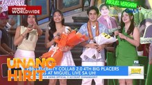 PBB Collab 2.0 4th Big Placers Princess Aliyah at Miguel Vergara, nasa UH na | Unang Hirit