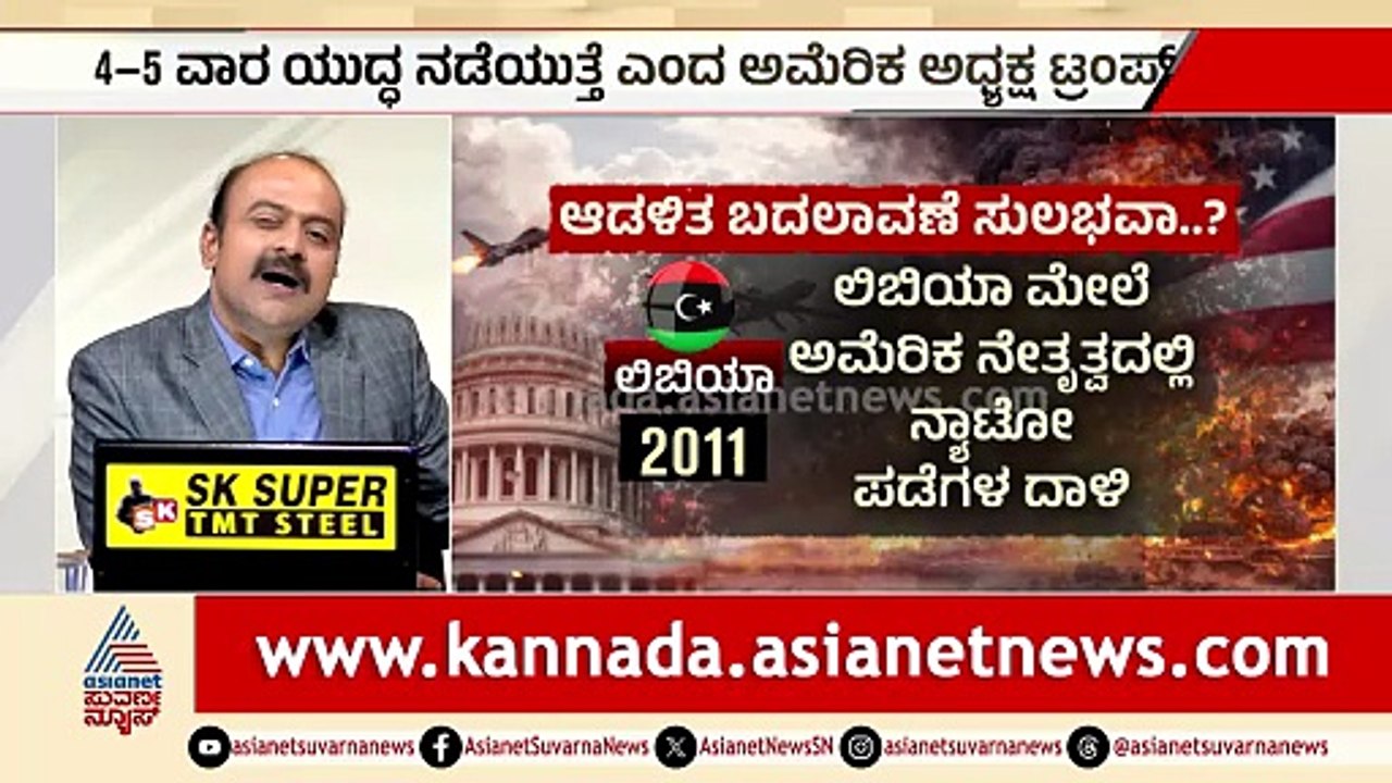 ಸದ್ದಾಂ, ಗಡಾಫಿ ಇತಿಹಾಸ ಮರುಕಳಿಸುತ್ತಾ? | Trump regime change plan Iran 2026 | Suvarna News Hour