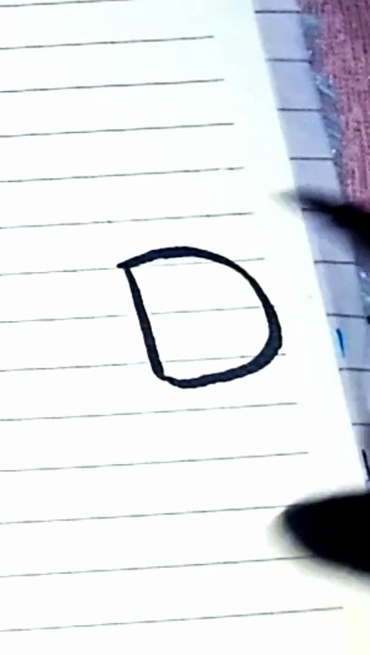 Drawing with Alphabet D #shorts #viral #drawing #kidsart #auartzone #trending #explore