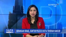 Hancur! Penampakan Kantor Polisi di Teheran Iran Dihantam Serangan Udara Israel AS | SAPA PAGI