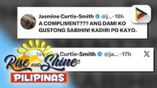 Sensitibong pahayag ni Rep. Suntay sa isang aktres, maituturing na krimen umano ayon sa Malacañang | ulat ni Cleizl Pardilla