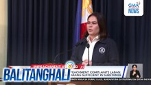Ikatlo at ikaapat na impeachment complaints laban kay VP Duterte, idineklarang sufficient in substance | Balitanghali