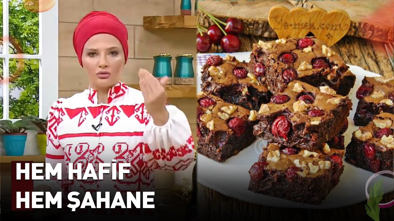 Vişneli Revani İle Sofralarınıza Renk Katın | Nermin'in Enfes Mutfağı