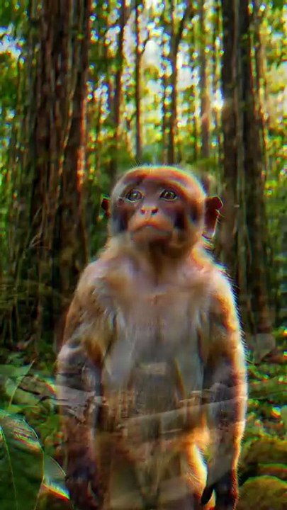 adventurous monkey