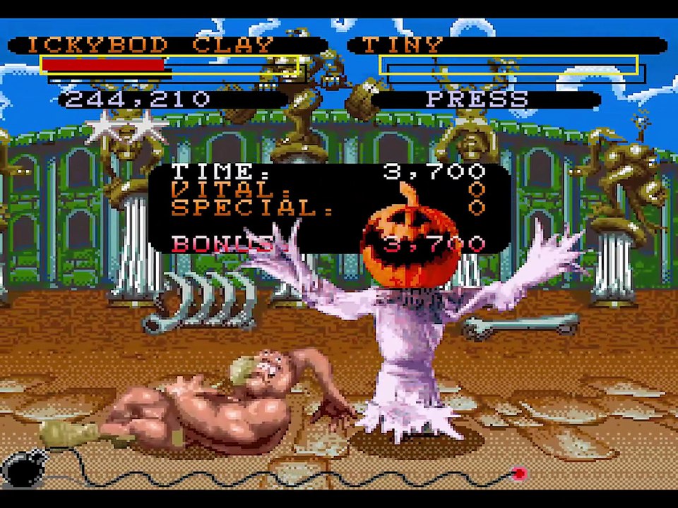 ClayFighter Gameplay