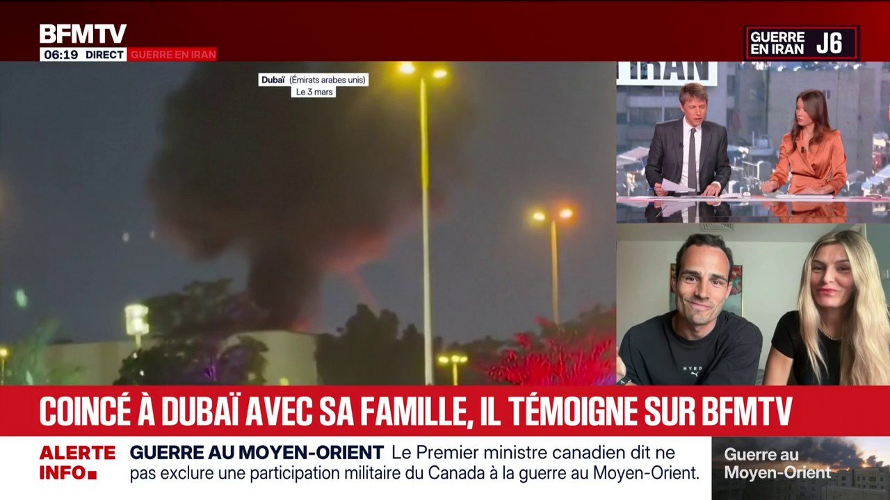 Guerre au Moyen-Orient: bloquée à Dubaï, une famille française explique que le prix du trajet pour aller à Oman coûte habituellement "environ 300-400€" et que depuis le début de la guerre les prix sont montés jusqu'à "2000€"