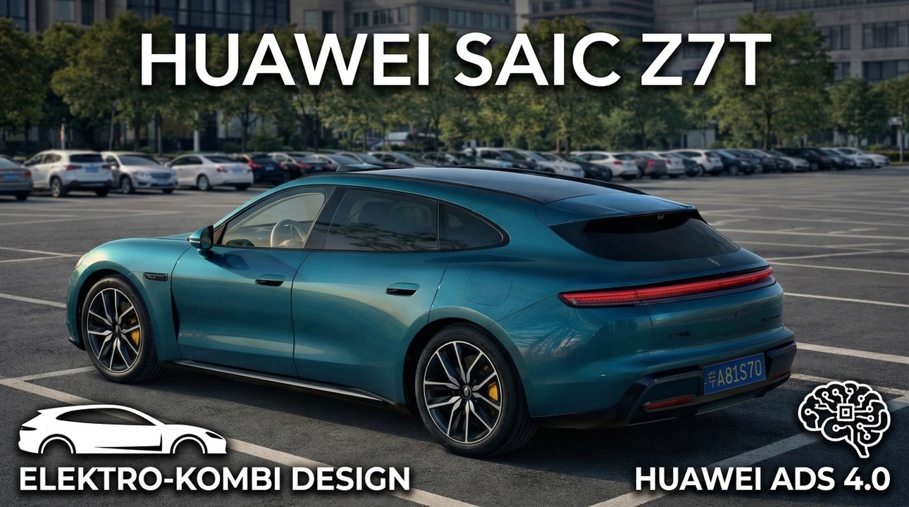 Huawei Saic Z7T: Kombi-Version des Saic Z7 offiziell enthüllt
