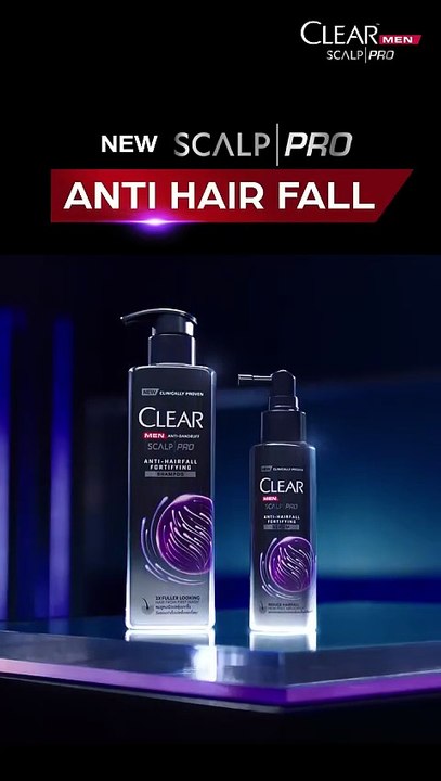 New Clear Men Scalp Pro Anti-Hairfall Fortifying 6s