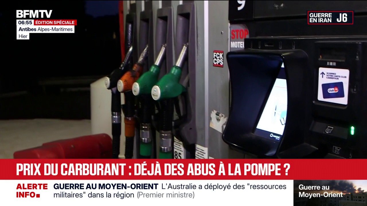 Guerre au Moyen-Orient: prix du carburant, déjà des abus à la pompe?