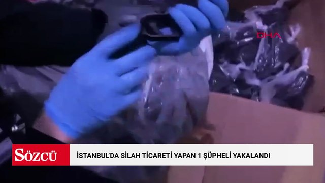 İstanbul'da silah ticareti yapan 1 şüpheli yakalandı