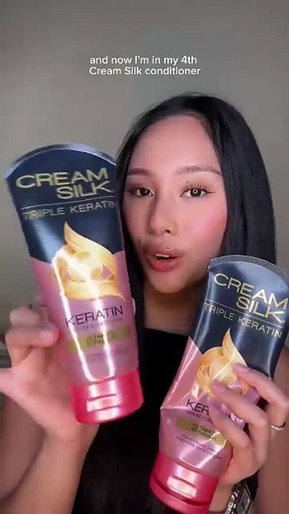 still the Best Keratin Conditioner for me this 2025, the Cream Silk Triple Keratin Serum Conditioner