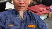 'Dia tulis bahasa Arab daaaa'