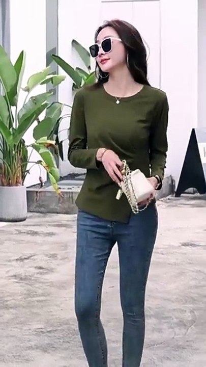 European station long sleeved t-shirt women's