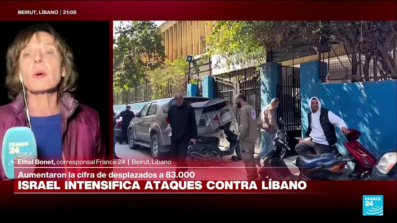 Escalada en Medio Oriente: desplazamiento masivo en Líbano tras ataques israelíes