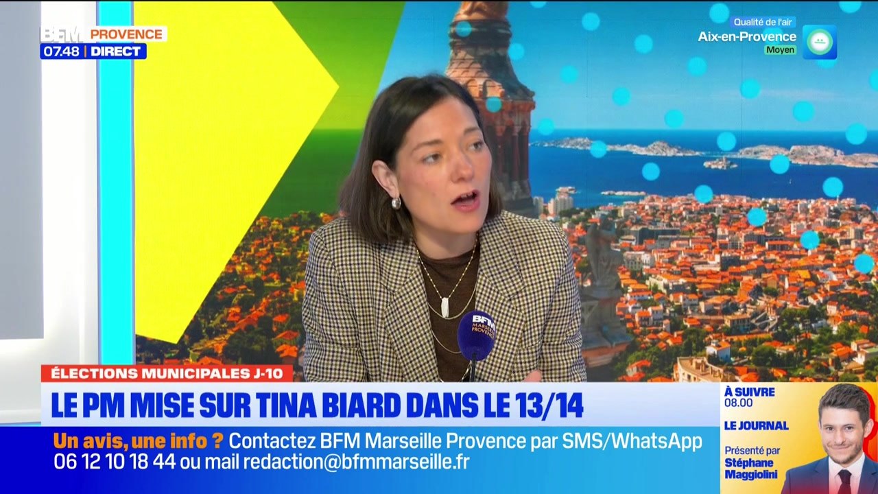 L'invitée de Bonjour Marseille du jeudi 5 mars 2026 - Tina Biard-Sansonetti