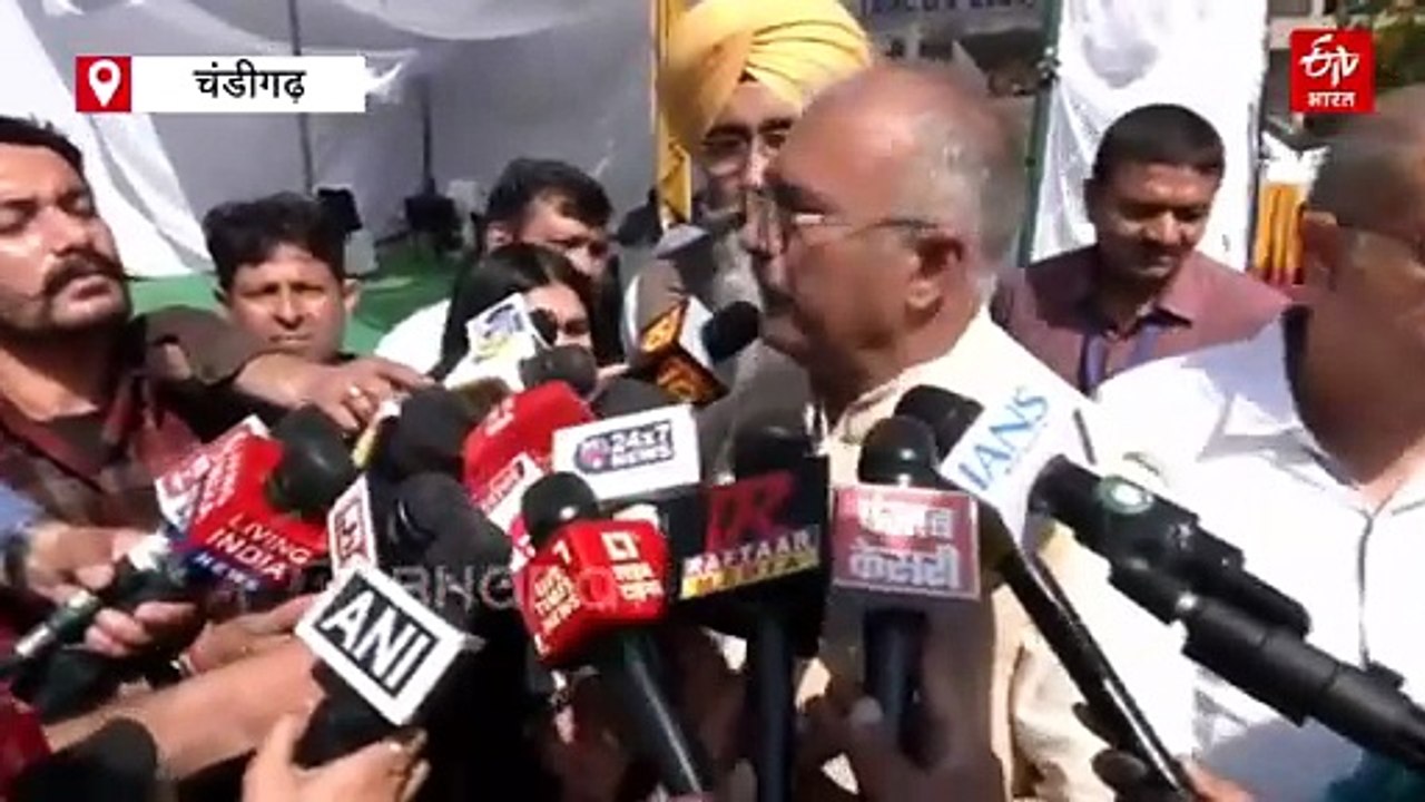 हरियाणा राज्यसभा चुनाव 2026: बीजेपी उम्मीदवार संजय भाटिया ने भरा नामांकन, सीएम नायब सैनी रहे मौजूद