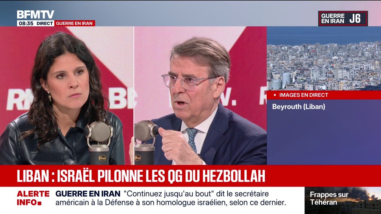 Guerre au Moyen-Orient: "Dans l'appareil politique libanais, il y a des gens tenus par le Hezbollah", selon Antoine Basbous, directeur de l'Observatoire des pays arabes