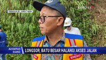 Longsor Putus Jalur Antarkota di Trenggalek, 4 Alat Berat Dikerahkan| KOMPAS SIANG