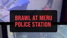 Cops nab eight for fighting inside Meru police station