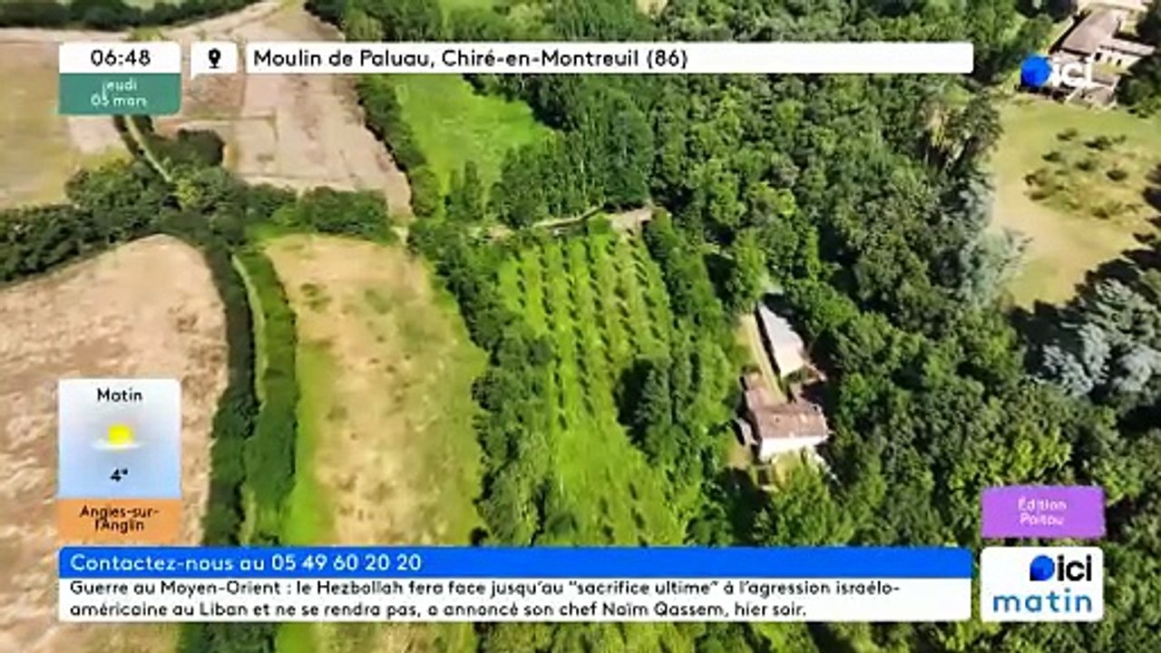 05/03/2026 - ici matin par ici Poitou en vidéo