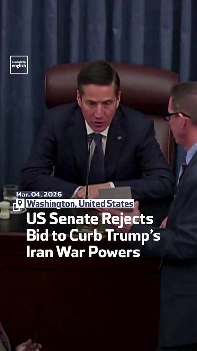 US Senate Rejects Bid to Curb Trump’s Iran War Powers