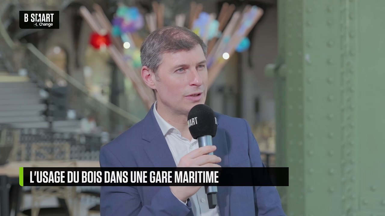 SMART IMMO - L'usage du bois dans une gare maritime