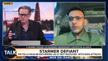 He's WISHY-WASHY!  PM Keir Starmer Tells Muslim Vote UK 'Not Involved' In Iran Attacks - TalkTV