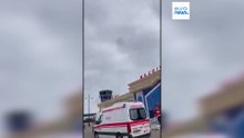 Watch: Drone strike hits Nakhchivan airport in Azerbaijan
