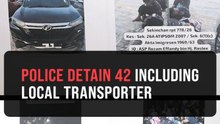 Local transporter among 42 held in migrant smuggling crackdown by cops