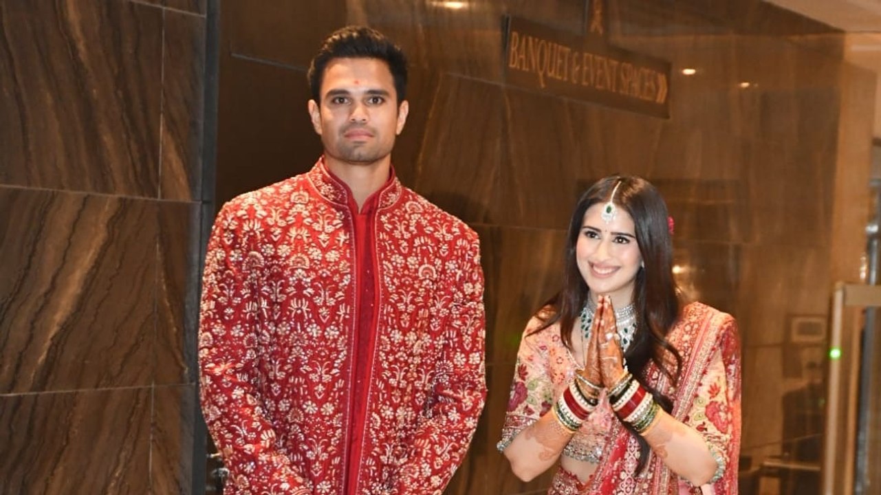 Cricket royalty turns up at Arjun Tendulkar-Saaniya Chandhok wedding in Mumbai