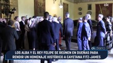 Los Alba y el Rey Felipe se reúnen en Dueñas para rendir un homenaje histórico a Cayetana Fitz-James