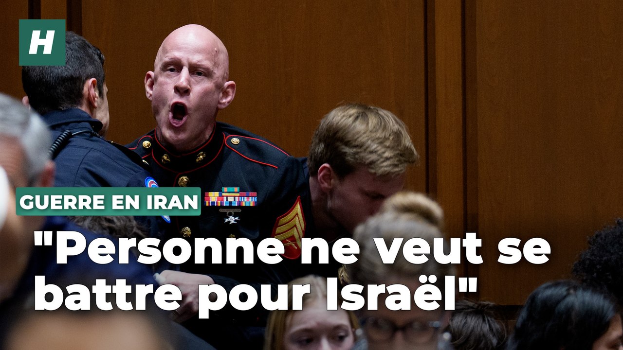 Un ancien marine opposé à la guerre en Iran expulsé du Sénat américain