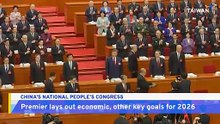 Chinese Premier Reveals 2026 Economic Goals As Nat'l People's Congress Opens