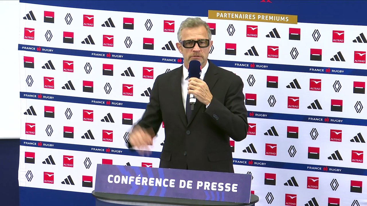 Fabien Galthié sur l’accueil spécial des Écossais : « Même le vestiaire des arbitres est plus grand que le nôtre » - Tournoi des 6 Nations - Bleus