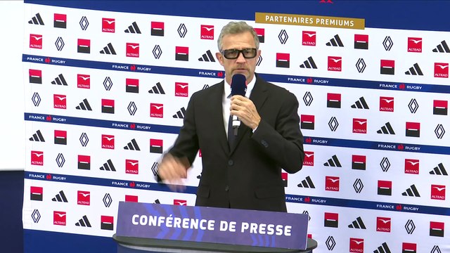 Fabien Galthié sur l’accueil spécial des Écossais : « Même le vestiaire des arbitres est plus grand que le nôtre » - Tournoi des 6 Nations - Bleus