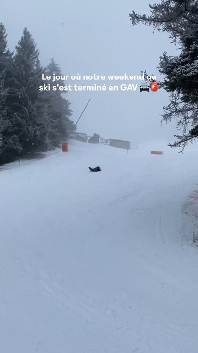 Un weekend au ski qui se termine en GAV 🚔🚨