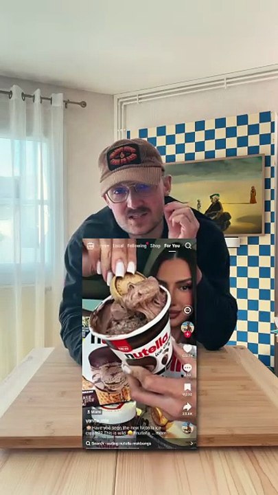 Mon Feed Décide de c'que j'Mange ! Dégust' Nutella #feed #foodies #trendingfood #nutella