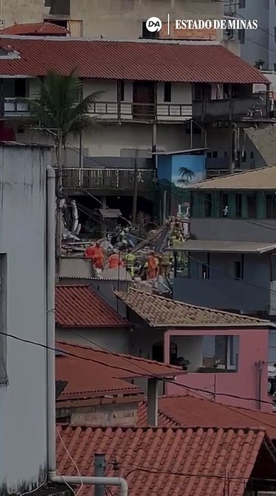 Imagens mostram cenário do lar de idosos após desabamento