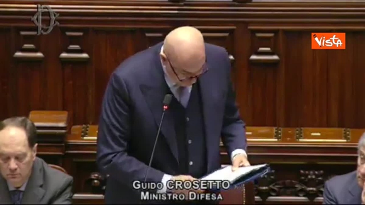 Crosetto in Aula: «Ad oggi nessuna richiesta di utilizzo basi Usa. Se dovesse emergere, torneremo in Parlamento»